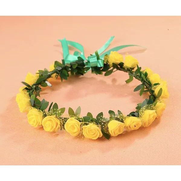 Hoa xốp trang trí vòng hoa