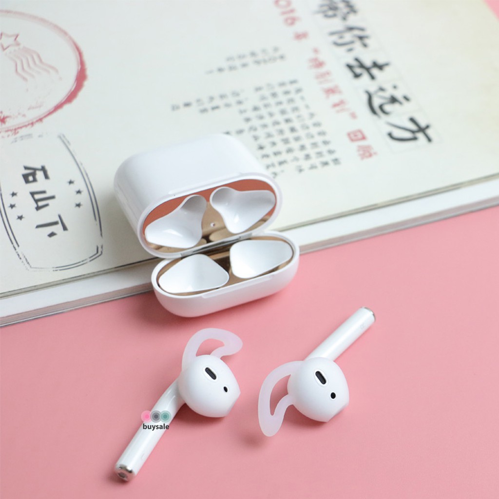 Phụ Kiện Gắn Vành Tai Nghe Bằng Silicon Chống Rơi Cho Tai Nghe Airpods I7s I9s I11 I12 - Bspk117