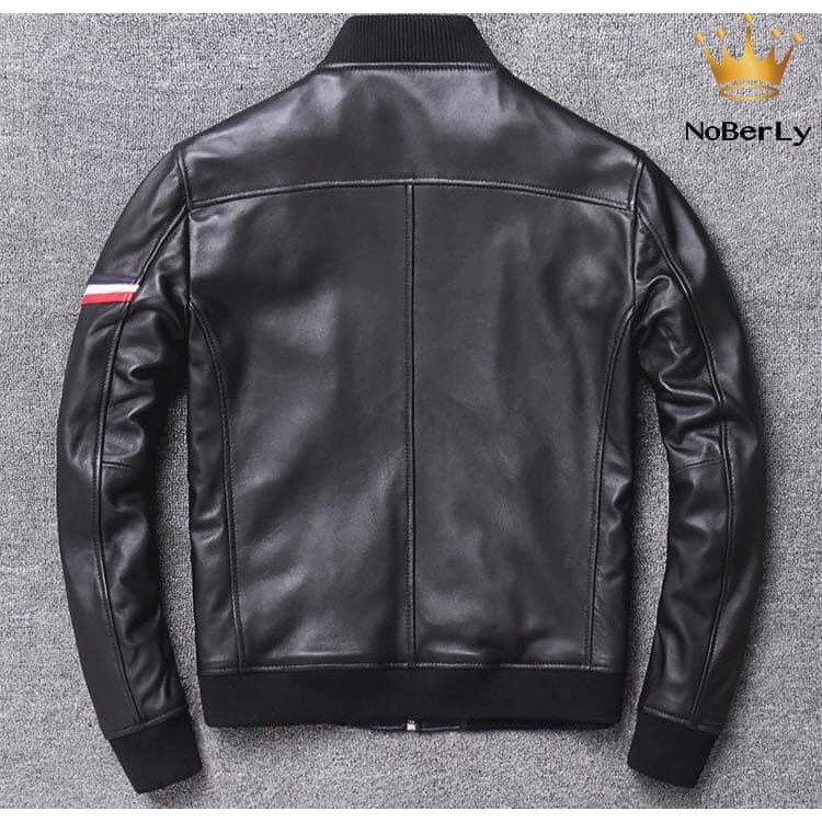 ÁO DA BÒ BOMBER CAO CẤP TRẺ TRUNG NĂNG ĐỘNG CHO NAM