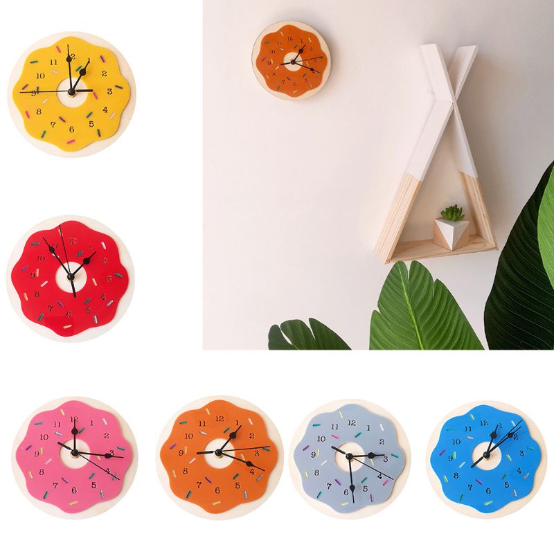 Đồng Hồ Treo Tường Không Gây Tiếng Ồn Phong Cách Bắc Âu Đơn Giản Trang Trí Nhà Cửa / Văn Phòng