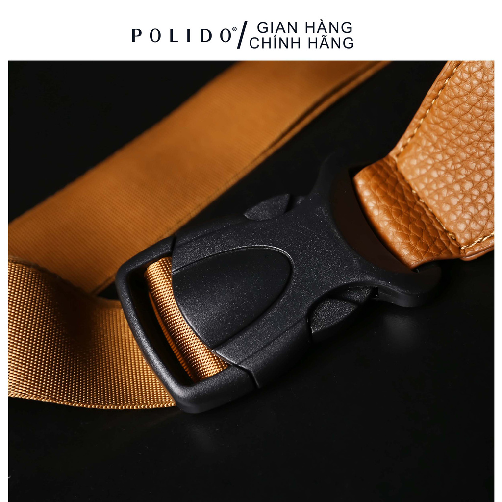 Túi Đeo Chéo Nam POLIDO Pouch Bag Chất Liệu Da Tinh Tế, Phong Cách Thời Thượng