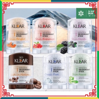 Lăn khử mùi đá khoáng deo klear chính hãng thái lan 70gram