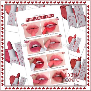 [Hot New] Son Lì Siêu Mịn Môi Romand Zero Gram Matte Lipstick