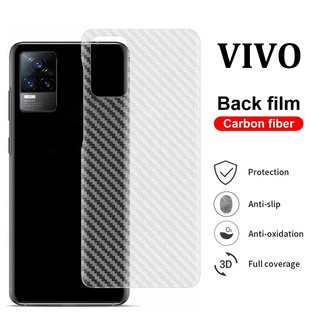 Miếng dán sợi carbon bảo vệ mặt sau chống xước cho VIVO V27E V25 V25E V23 V23e V21 5G V21e V20 Se Neo 5G 4G 2023