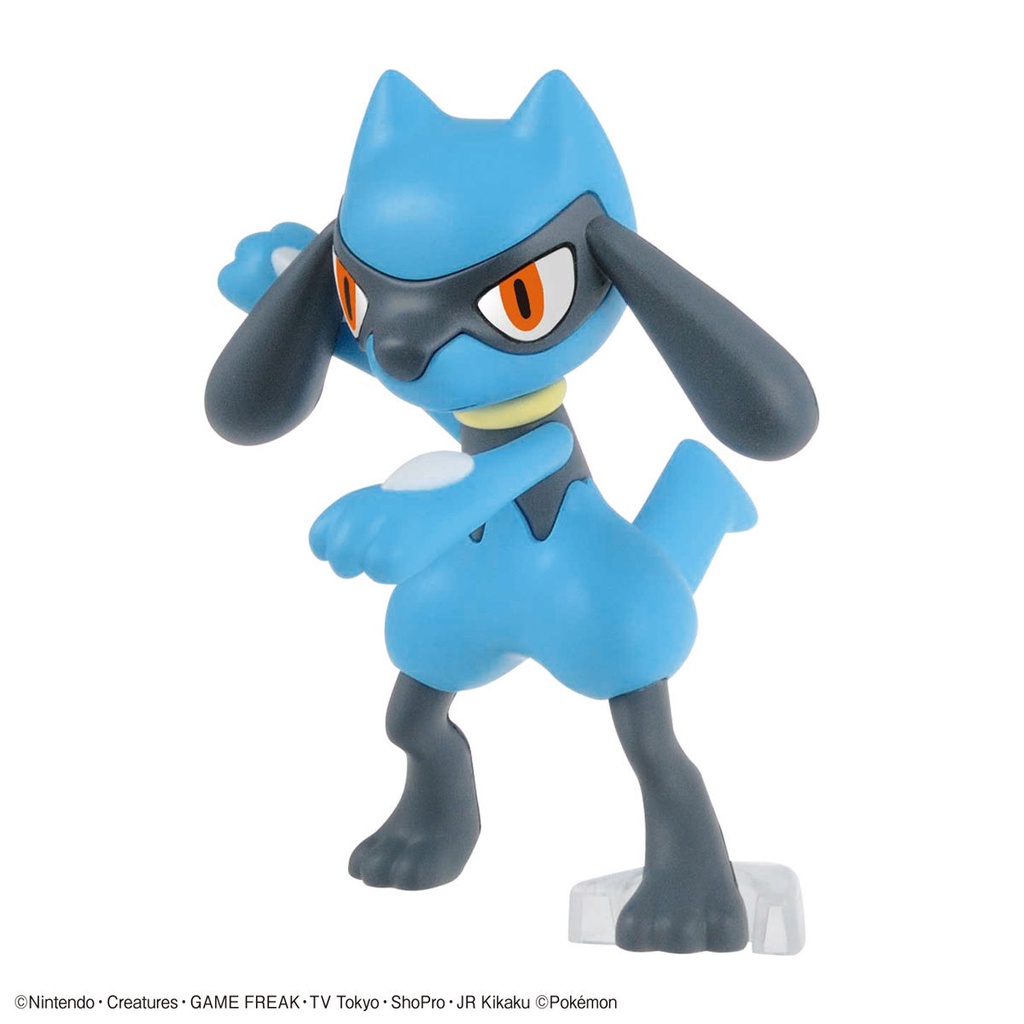 BANDAI POKÉMON PLAMO 44 Riolu & Lucario Plastic Model From JAPAN £20.47 - UK