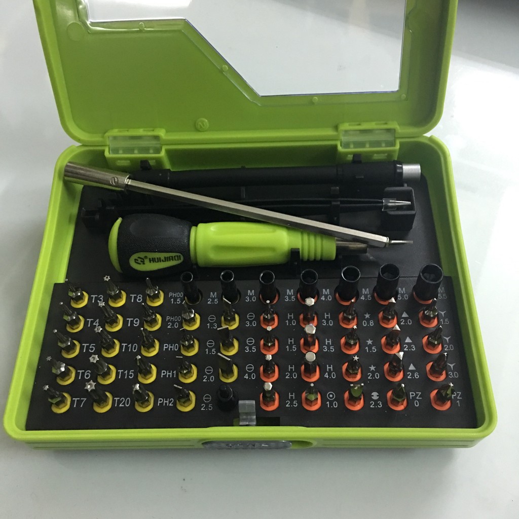 Bộ tua vít đa năng 53 đầu vít HUIJIAQI