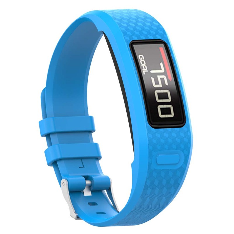 Dây đồng hồ silicone mềm nhiều màu thay cho Garmin Vivofit 1/2