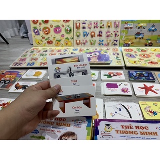 💥[BỘ THẺ HỌC THÔNG MINH] GIÚP BÉ PHÁT TRIỂN TRÍ NÃO💥