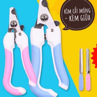 Kềm cắt móng kèm giũa (chó, mèo)