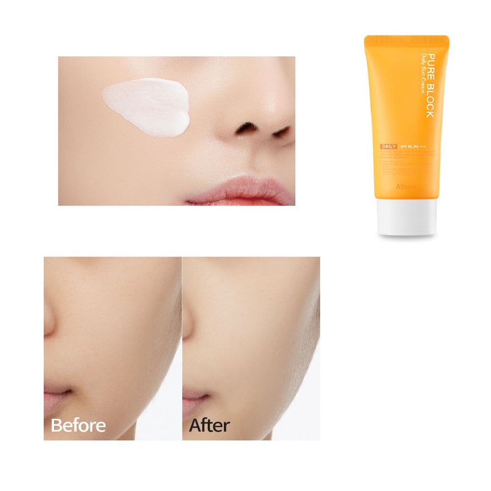 [APIEU] Kem chống nắng Apieu dạng Gel chống thấm nước chăm sóc da hàng ngày | BigBuy360 - bigbuy360.vn