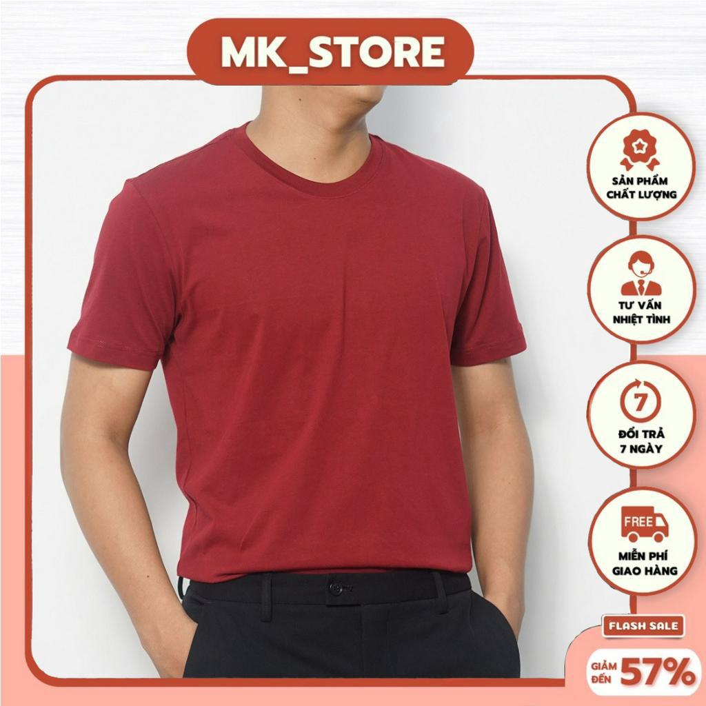 Áo Thun Màu Đỏ Đô unisex  ,Đủ size hot nhất mùa hè, Vải Cotton mát mịn ,co dãn Tốt