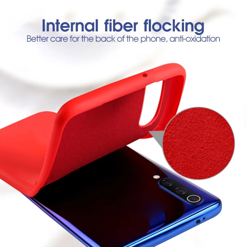 Ốp điện thoại silicon màu trơn dẻo mềm cho For Samsung Galaxy S10 S10e Lite S9 S8 Plus 5G