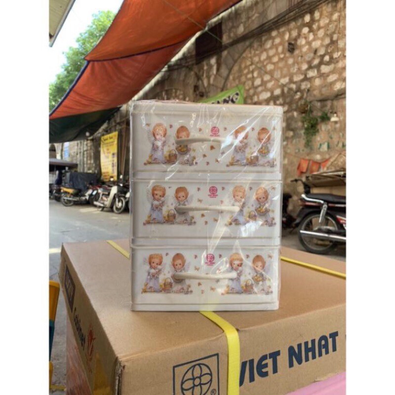 tủ thuốc mini 3625 tủ nhựa ngăn kéo Việt Nhật