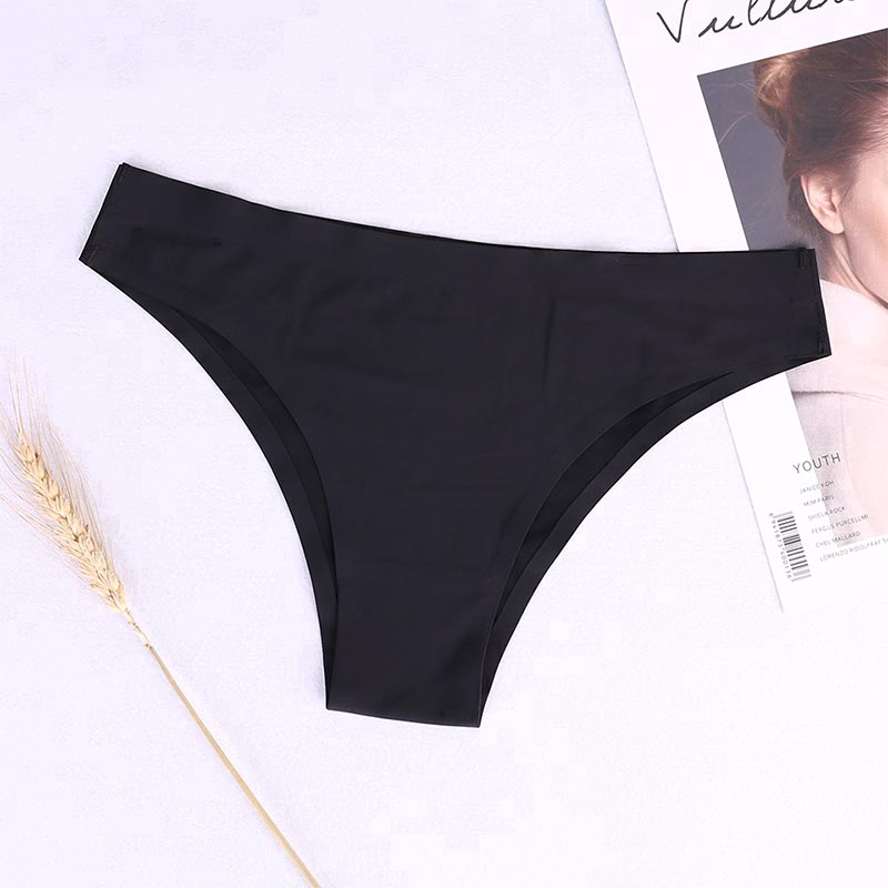 Quần lót vải lụa lưng thấp mềm mại thoải mái dành cho nữ