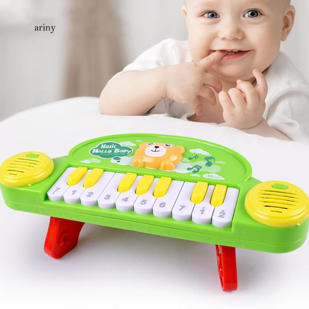 Đàn piano mini bằng điện họa tiết hoạt hình cho bé