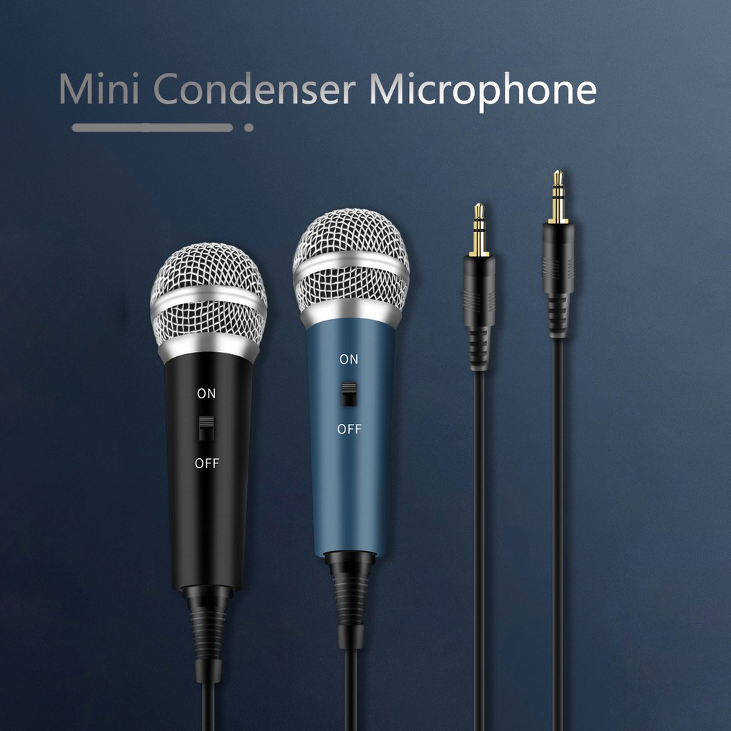 Micro có giá đỡ giắc cắm 3.5mm dành cho máy tính/ điện thoại