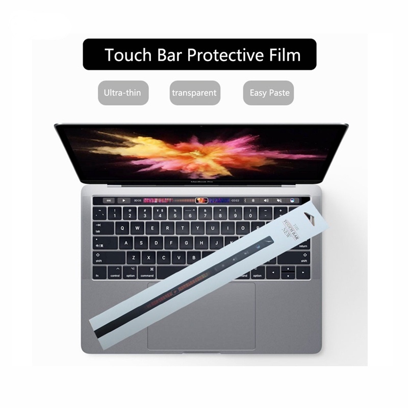 Set 1/23 miếng dán trong suốt bảo vệ cho thanh TouchBar của Macbook Mac Pro 13 15 16 &quot;2019 A2141 A1707 A1706&lt;br&gt;