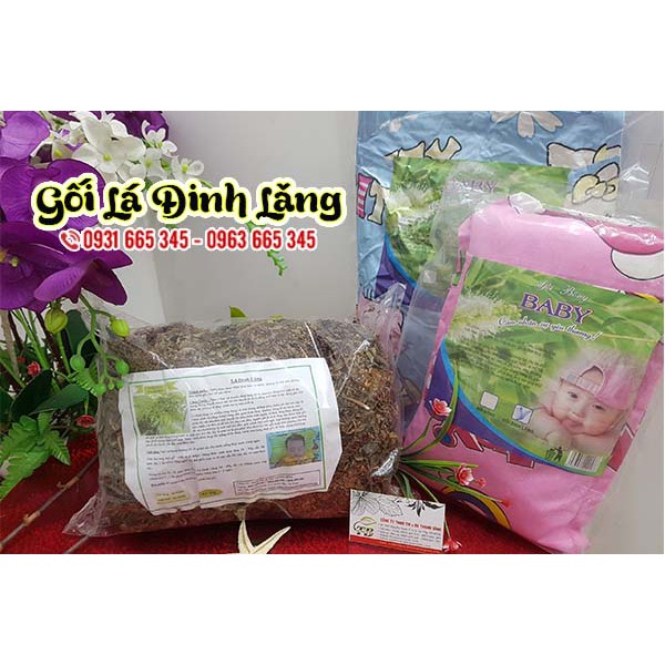 Gối Lá Đinh Lăng Cao Cấp - Cho Giấc Ngủ Của Bé