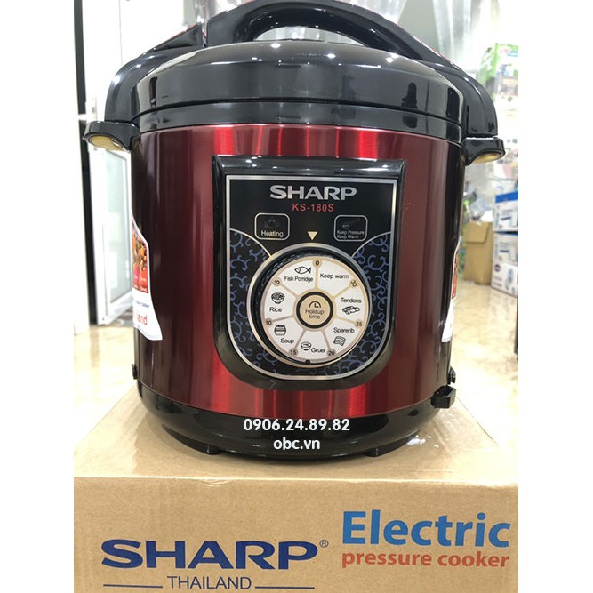 Nồi áp suất điện đa năng Sharp KS-180S