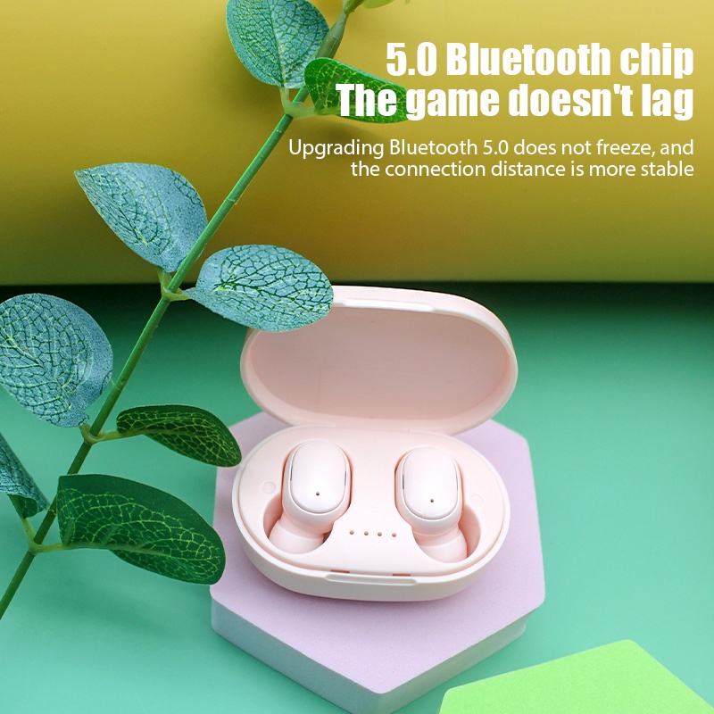 Tai Nghe Không Dây A6S TWS Bluetooth 5.0 Điều Khiển Âm Thanh Stereo Với Hộp Sạc Cho Điện Thoại Thông Minh