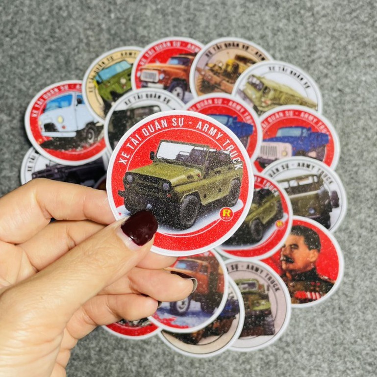 15 Logo Xe Tải Quân Sự, Tem Dán Army Truck [Kích thước 5.5cm] | BigBuy360 - bigbuy360.vn