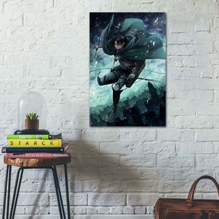 Áp Phích Logo Hoạt Hình Attack on Titan