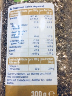 Hạt chia Bio siêu sạch Đức (300g)