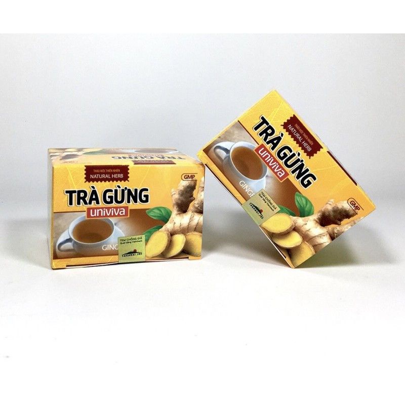TRÀ GỪNG UNIVIVA 30g - 10 Túi