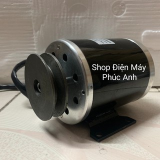 Motor DC 12v 500w kèm puly chế nén khí