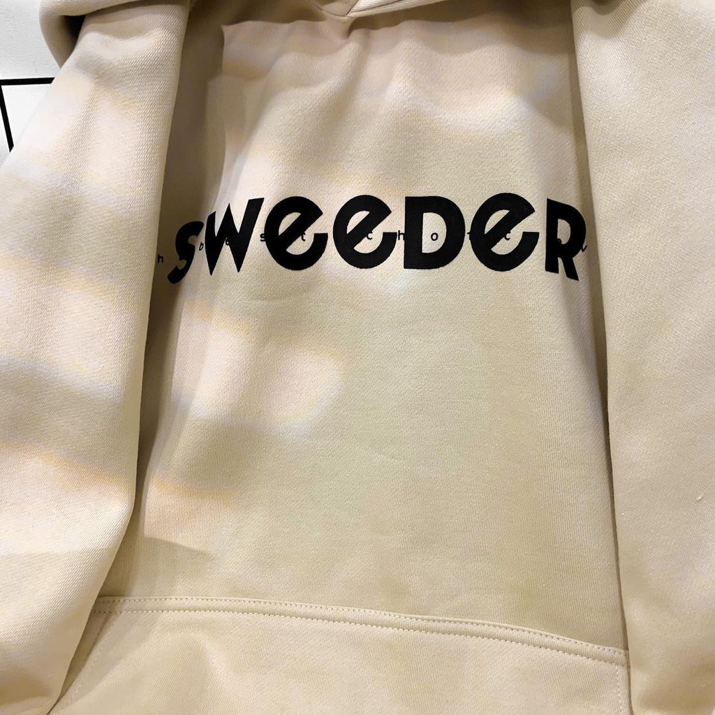 Áo Hoodie Form Rộng WED Tay Dài Vải Nỉ Bông Dày Phong Cách Ulzzang Unisex | BigBuy360 - bigbuy360.vn