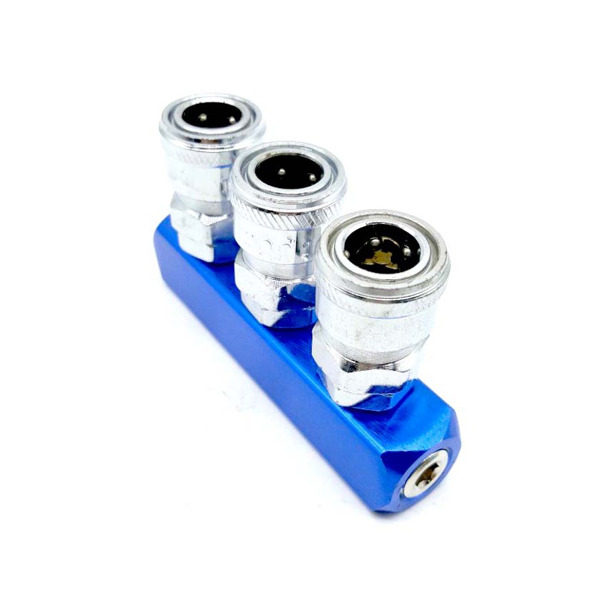 ĐẦU NỐI NHANH 3 CHIA HƠI THẲNG CAO CẤP