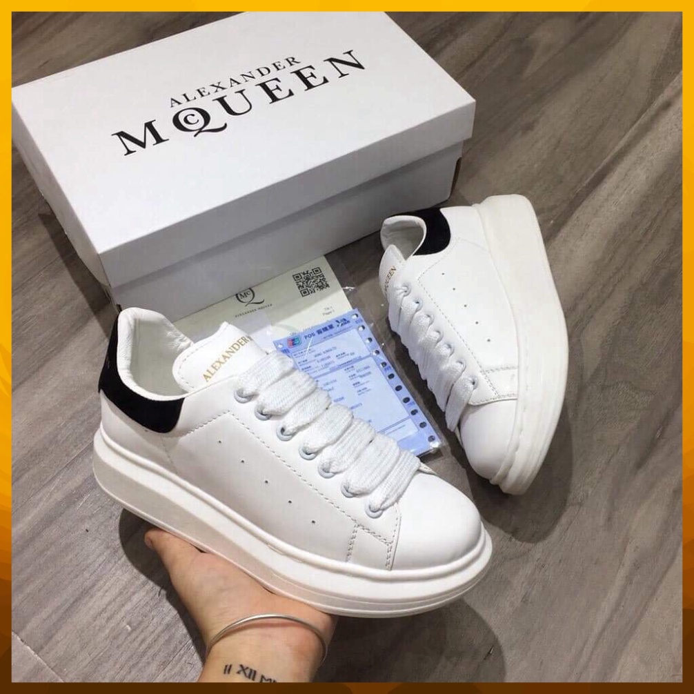 [Ảnh+Video thật][Full bill +box] Giày 𝐌𝐂 𝐐𝐔𝐄𝐄𝐍 Độn Đế 3 Phân Màu Trắng Gót - Giày MCQ Nam Nữ Thời Trang Cao Cấp | BigBuy360 - bigbuy360.vn