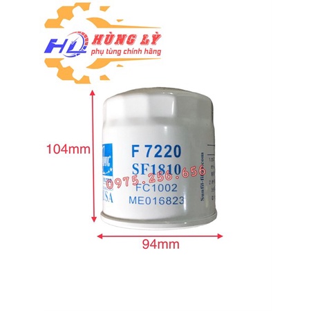 Lọc dầu KIA=HD3T5-7220 (F18) Fuel Filter phụ tùng ô tô phụ tùng Hùng Lỳ