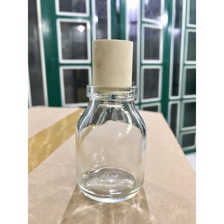 Hủ thuỷ tinh trụ trang trí 2 size (kèm nút bần)