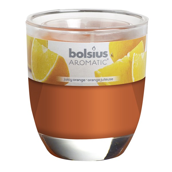 Ly nến thơm Bolsius Juicy Orange BOL7761 295g Hương cam ngọt
