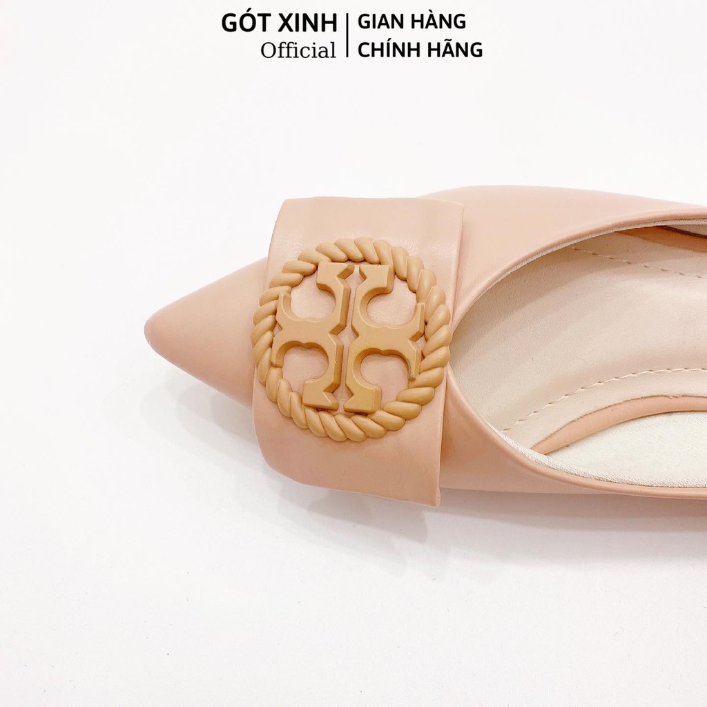 Giày Búp Bê Nơ GÓT XINH GX270 Khóa Tròn Da Mềm | BigBuy360 - bigbuy360.vn