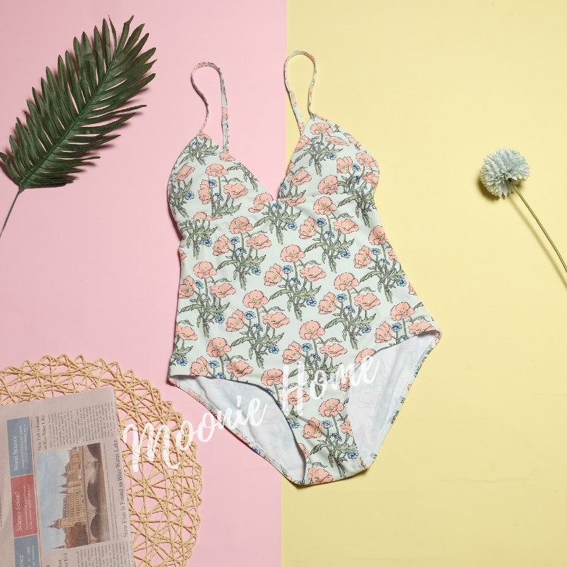 Bikini Nữ 1 Mảnh, Đồ Bơi Liền Thân Họa Tiết Hoa Nhí Nhẹ Nhàng Mã BN - 219 | BigBuy360 - bigbuy360.vn