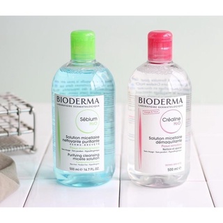 Tẩy Trang Bioderma 500ml Chính Hãng - Pháp - Nước Tẩy Trang Bioderma Crealine Sensibio H20 500 ML - Auth