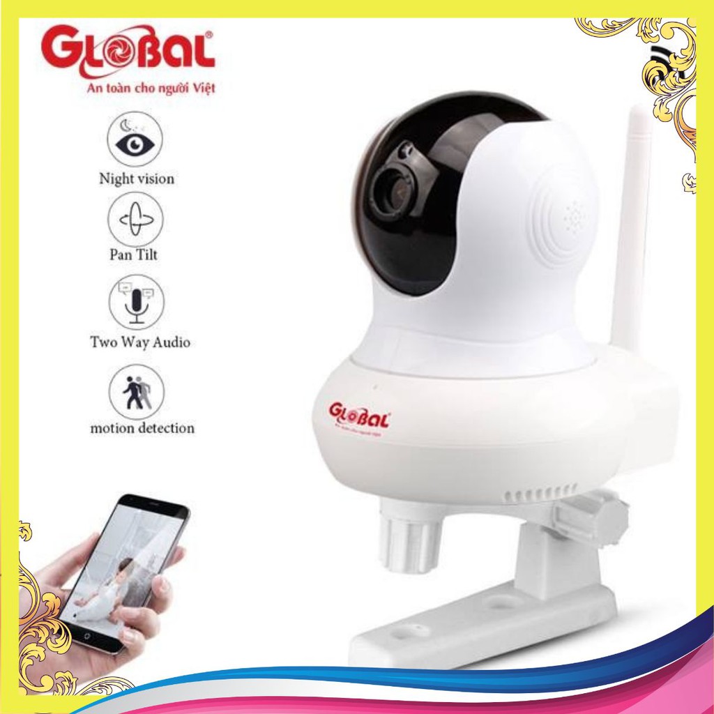 [DEAL GIẢM GIÁ]Camera 2M 1M WIFI Global FULL HD 1080P 720P Sever Việt Nam [Chính Hãng - Bảo Hành 24 tháng]