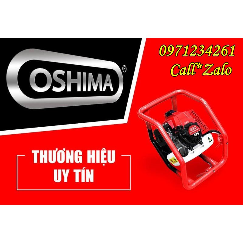 THANH LÝ Máy Khoan Đất Cầm Tay OSHIMA 2PS [ FREE SHIP KHU VỰC HÀ NỘI]