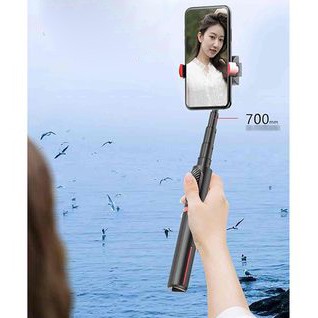 [Mã SKAMAP6 giảm 8% đơn 250k]Gimbal chụp ảnh quay phim chống rung cho điện thoại Remax RL-PS01 (Đen - Đỏ)