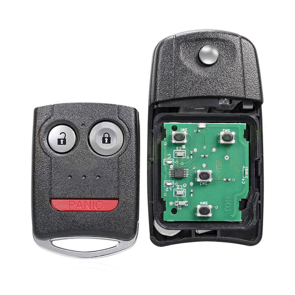 Chìa Khóa Điều Khiển Từ Xa 313.8Mhz Bền Bỉ Không Chìa Khóa Cho Honda Accord 2008-2012