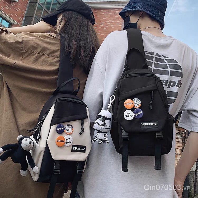 Túi đeo chéo ngực thời trang phong cách Nhật Bản cho nam | BigBuy360 - bigbuy360.vn