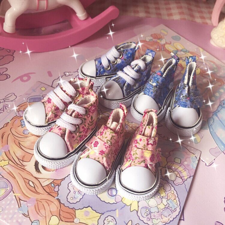 Giày 5cm các màu cho búp bê 20cm