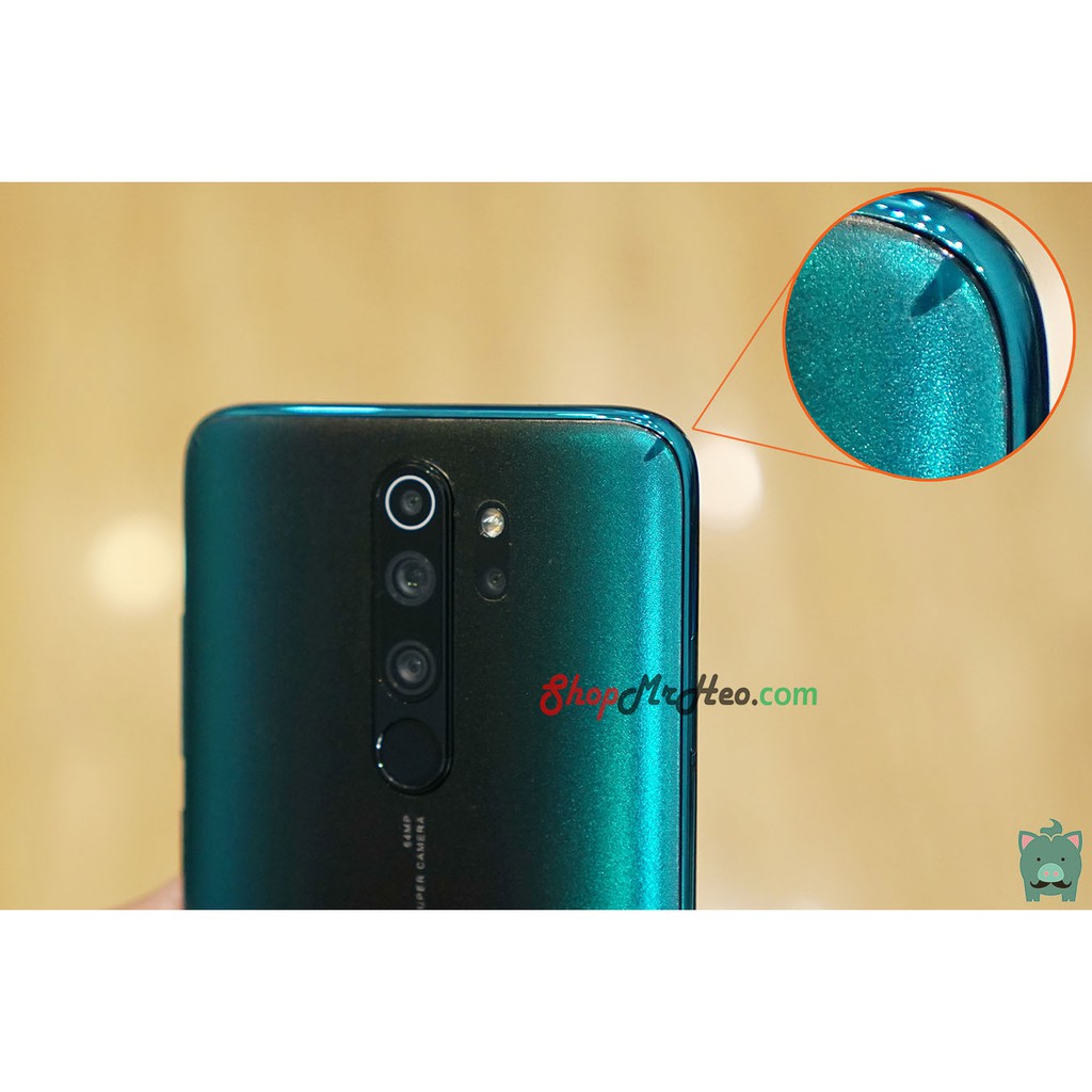 Skin Dán Mặt Sau Lưng Vân 3D Xiaomi Redmi 8 - Redmi Note 8 - Note 8 Pro - Carbon, Hình Hộp, Nhám, Vân Da