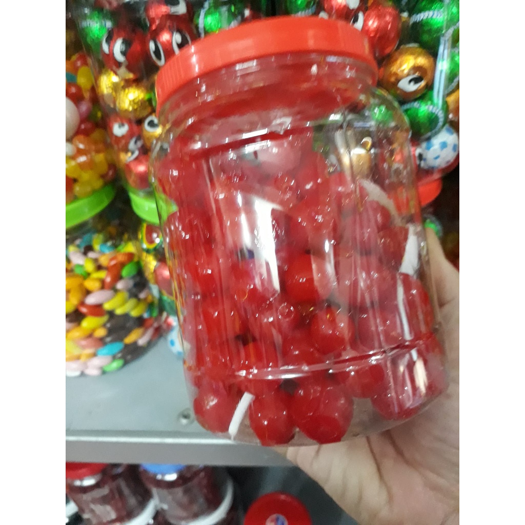 Mứt chery sấy giòn Đà Lạt hộp 500g.