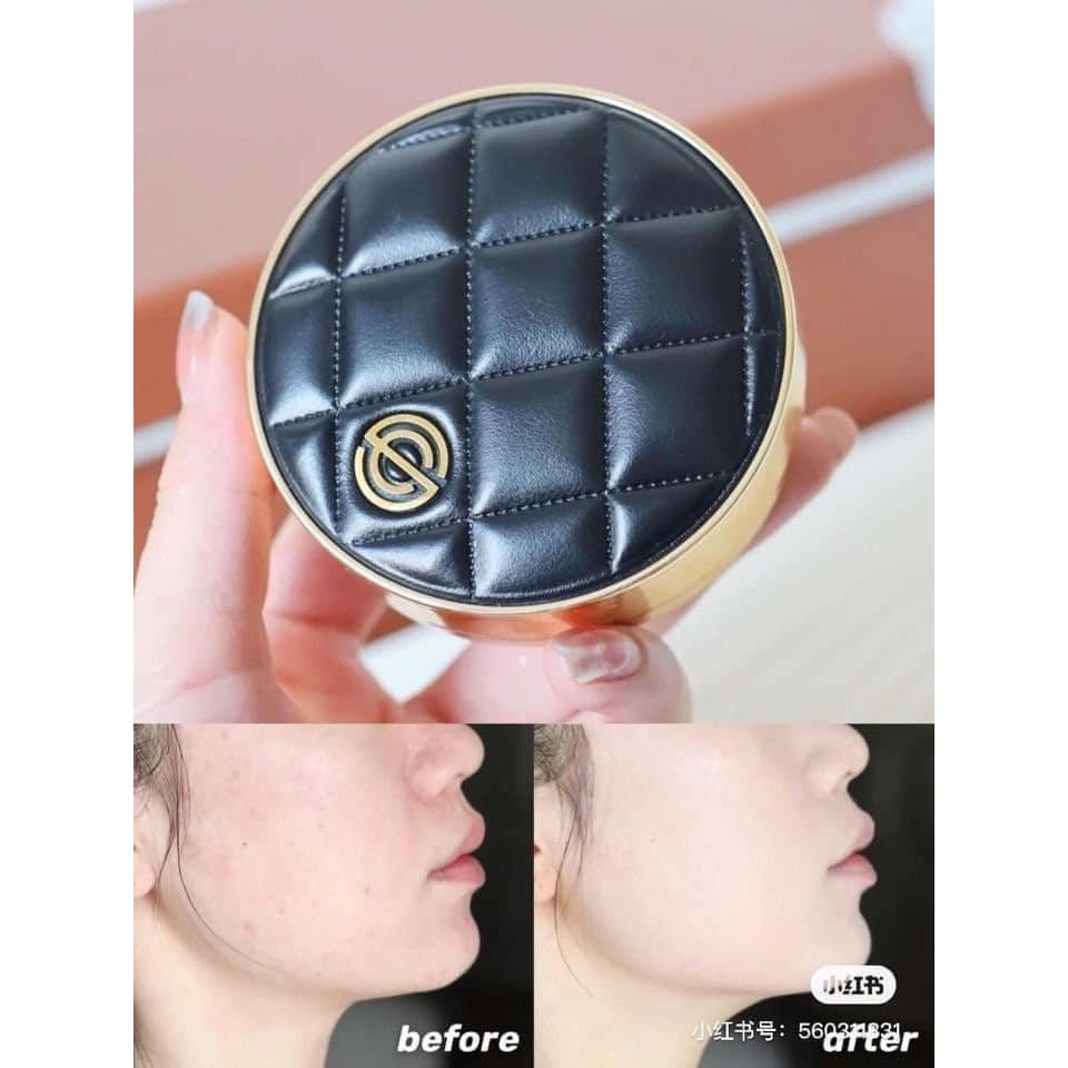 Phấn nước DPC Pink Aura vỏ da tặng kèm lõi | BigBuy360 - bigbuy360.vn