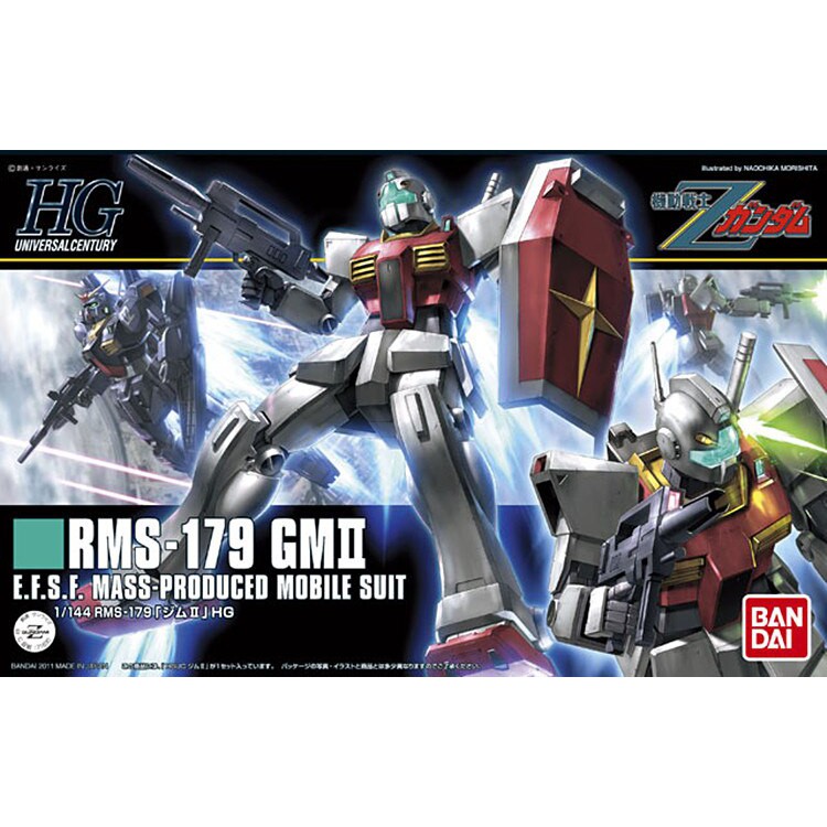 Mô hình Gundam HG RMS-179 GM II 131 Bandai 4573102582669