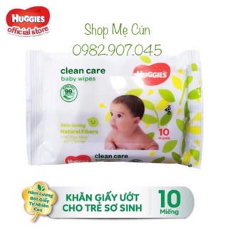 Khăn ướt Huggies 10 tờ
