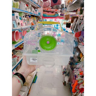lồng mini trong suốt cho hamster/đuôi mập